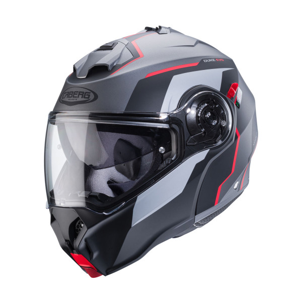 CABERG Caberg Duke Evo Move Gun/Black/Red Helmet
